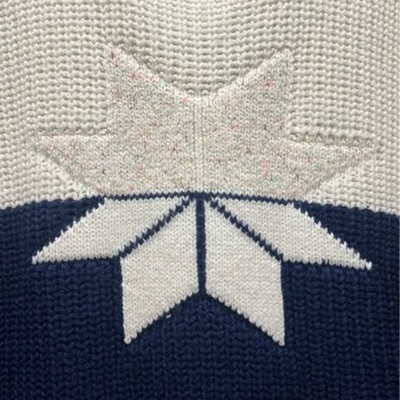 Lands End Chunky Knit Nordic Womans Sweater Ski Outerwear Heavy Knit S - Picture 2 of 5